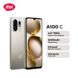itel A100C 6.6" 2GB RAM/64GB ROM 5000mAh - Titanium Gold