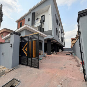Newly Built 5 Bed Terrace Duplex With Bq Ajao